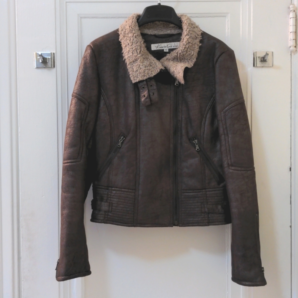 Kenneth Cole aviator jacket